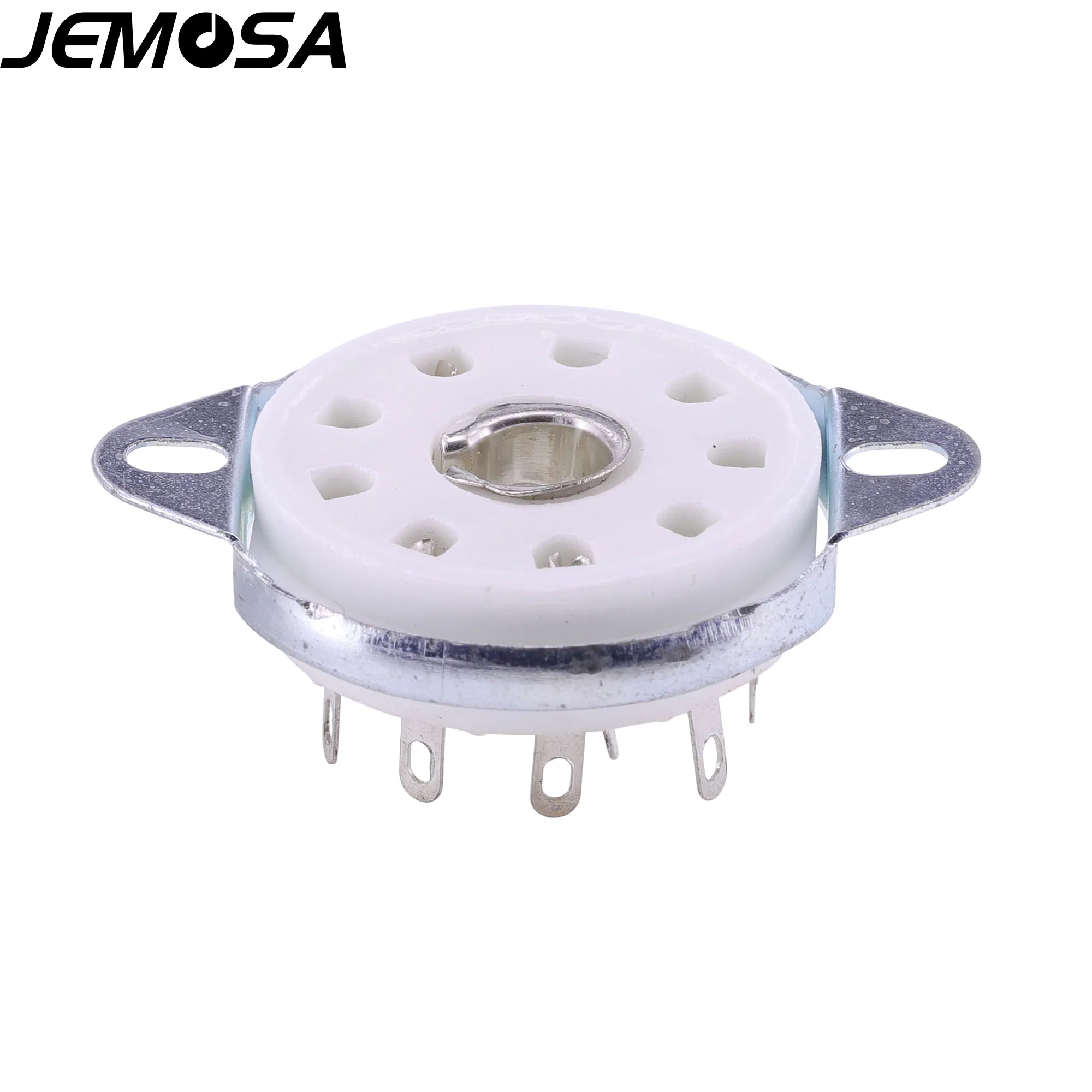 9pin tubo de cerâmica soquete grande 9pin válvula tocket GZC9-L para eff51 eff51 qe04 eff12 tt12 eff51 ef55 amplificador tubo de vácuo áudio diy alta fidelidade