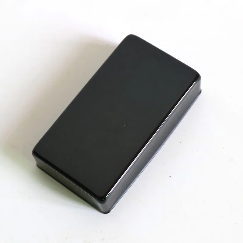 غطاء لاقط جيتار Donlis من النيكل الخام والفضي الفارغ LP Humbucker بنمط مغلق بألوان النيكل والكروم والذهب الأسود