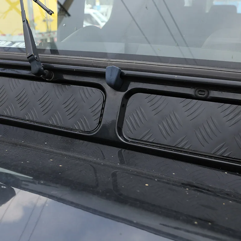 For 2004-2018 Land Rover Defender 110 130 front windshield lower trim panel, automotive exterior accessories