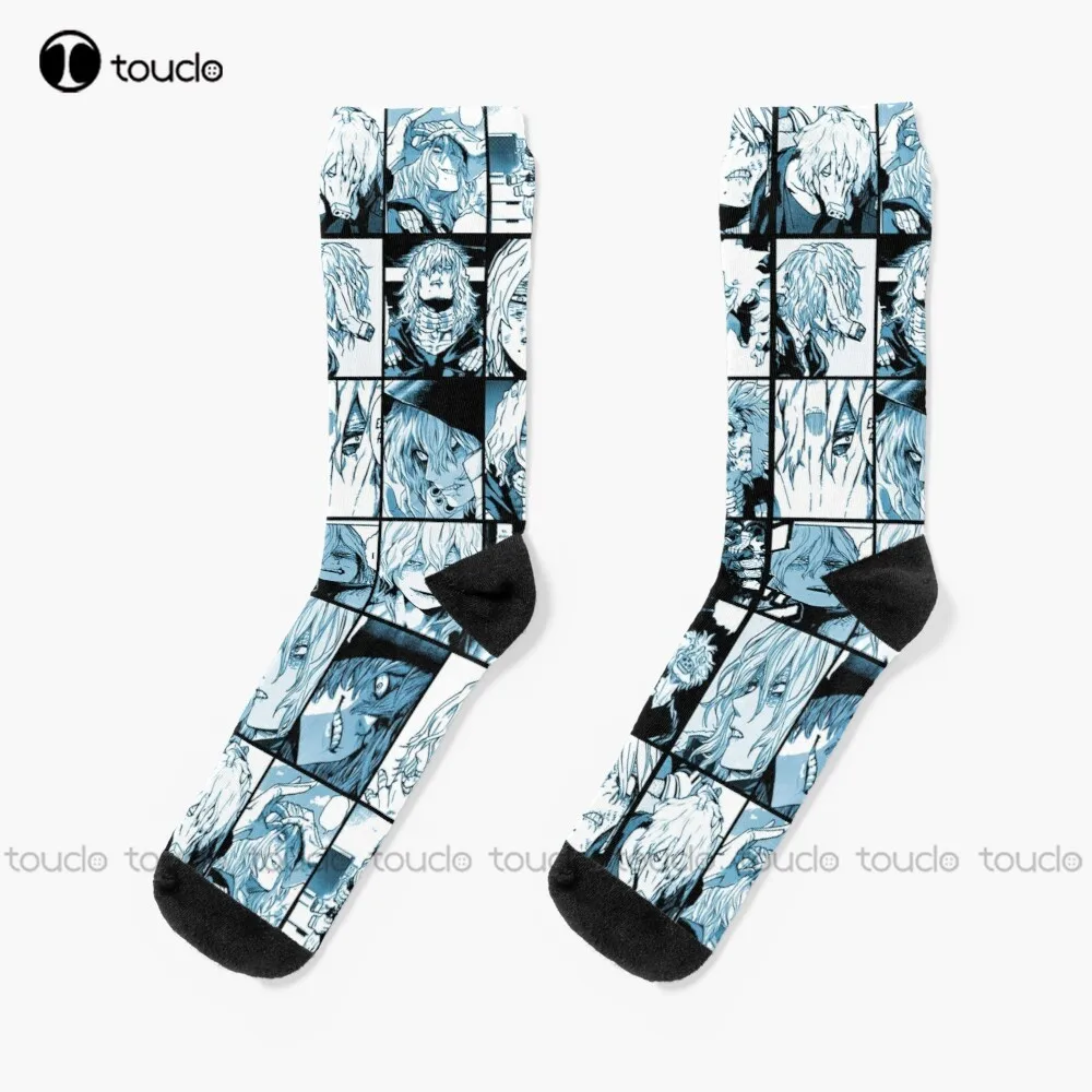 

Shigaraki Collage (color version) Socks socks women Personalized Custom Unisex Adult Teen youth Socks 360° digital print