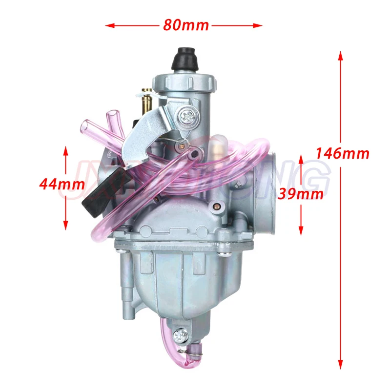 VM22 26mm Carburetor for Mikuni Intake Pipe Pit Dirt Bike 110cc 125cc 140cc Lifan YX Zongshen Pit Dirt Bike XR50 CRF70 KLX BBR