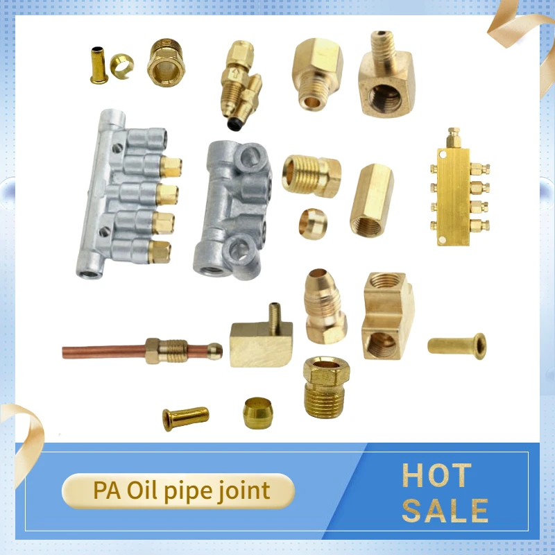 oil pipe PA  compression Sleeve PT /o-ring PB/thread Straight PA/ for centralized lubrication system/CNC machine centre