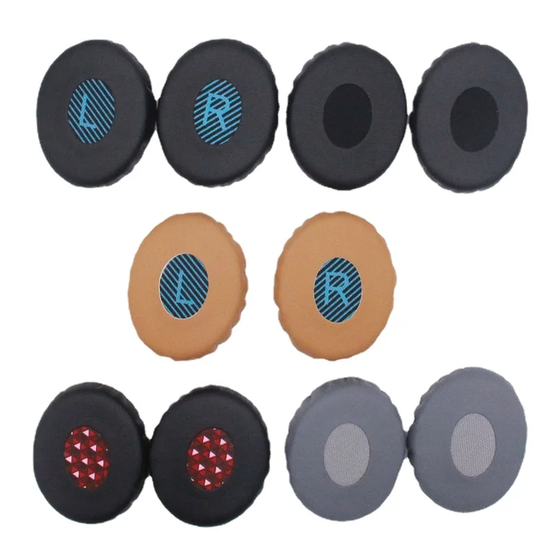 وسادات الأذن الجديدة للاستبدال لسماعات Bose OE2i OE2 وسادات الأذن وسادة من الجلد الناعم للبروتين إسفنج الذاكرة سماعة الأذن