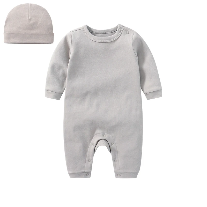 Set Romper Bayi Laki-laki Hitam Pribadi Set Romper Bayi Sulam Nama dengan Topi Yang Cocok Hadiah Baby Shower Set Hadiah Babygrow