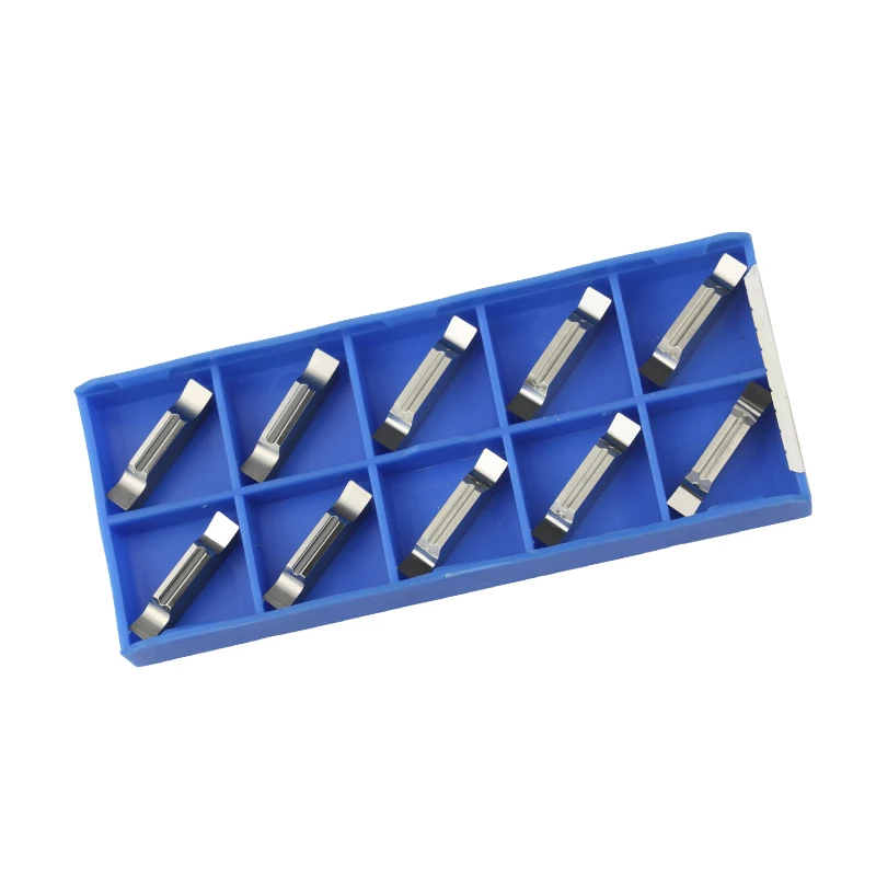 10Pc MGGN150-LH MGMN200-G MRMN300-Mคาร์ไบด์ร่องเครื่องกลึงโลหะใบมีดH01/H05 สำหรับอลูมิเนียมตัดเครื่องมือใบมีด