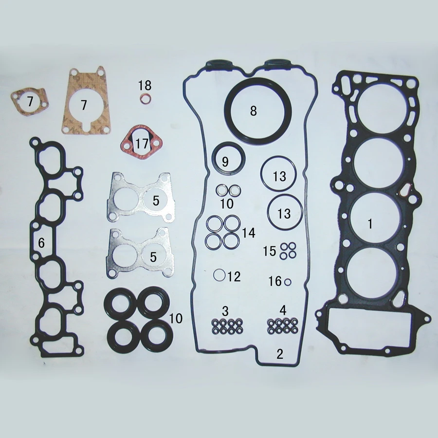 GA16DE For NISSAN SUNNY/NX COUPE B13 16V Full Set Engine Rebuilding Kits Engine Gasket 10101-57Y26