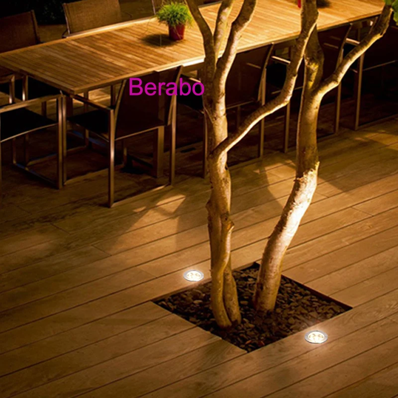 3W 5W 10W 18W Vergraben Garten Weg Spot Einbau Unterirdischen Licht AC220V110VDC12V IP68 Wasserdichte Led garten Unterirdischen Lampen – Detail 5