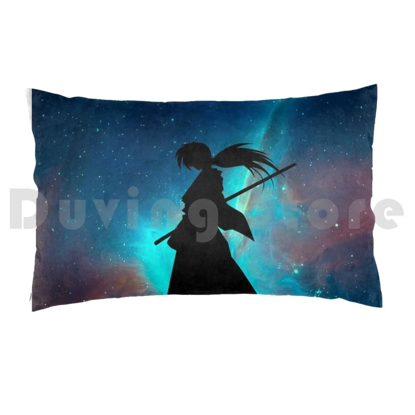 Rurouni Kenshin Pillow Case DIY 50*70 Rurouni Kenshin Anime Sleeve Classics Rurouni Anji Himura Katana