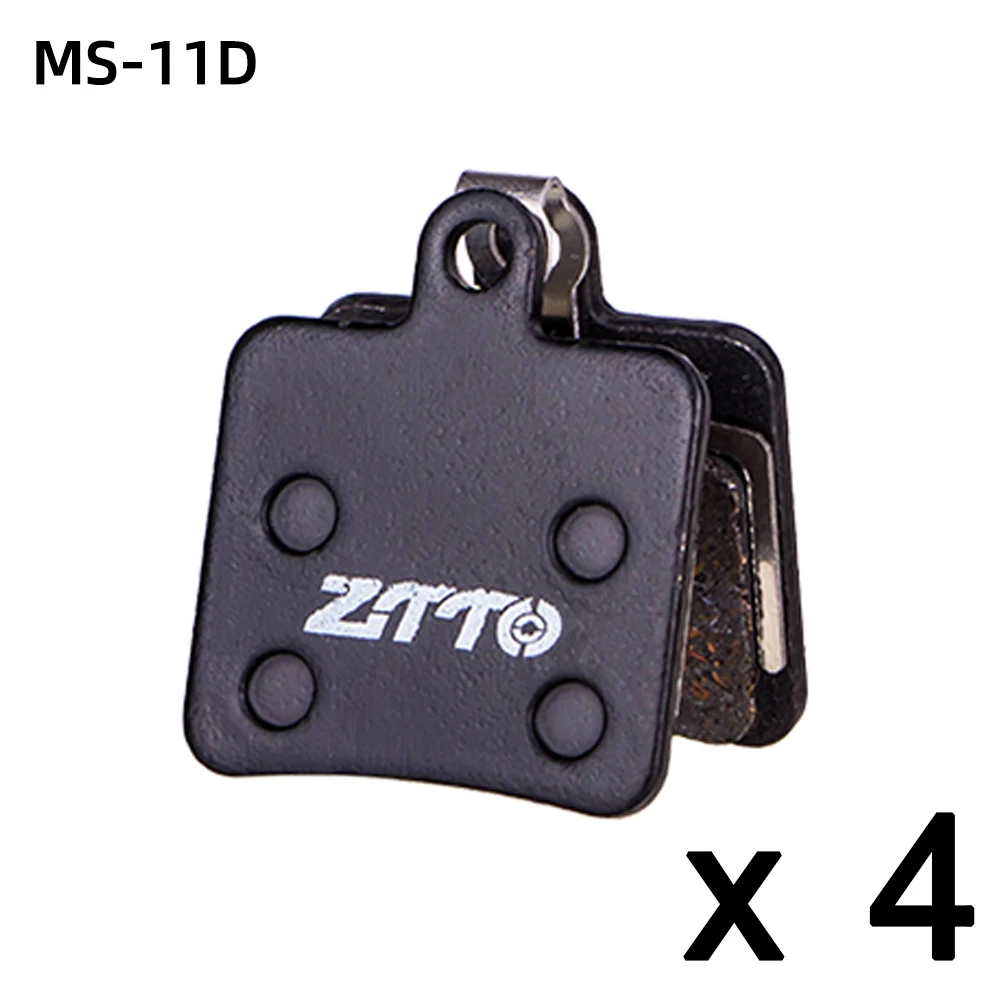 ZTTO 4 Paar MTB Halbmetall-Fahrrad-Bremsbeläge, leise Keramik für Fahrrad-Scheibenbremse M8020 M6100 MT200 Führungscode E9 DB ER MT6 MT4