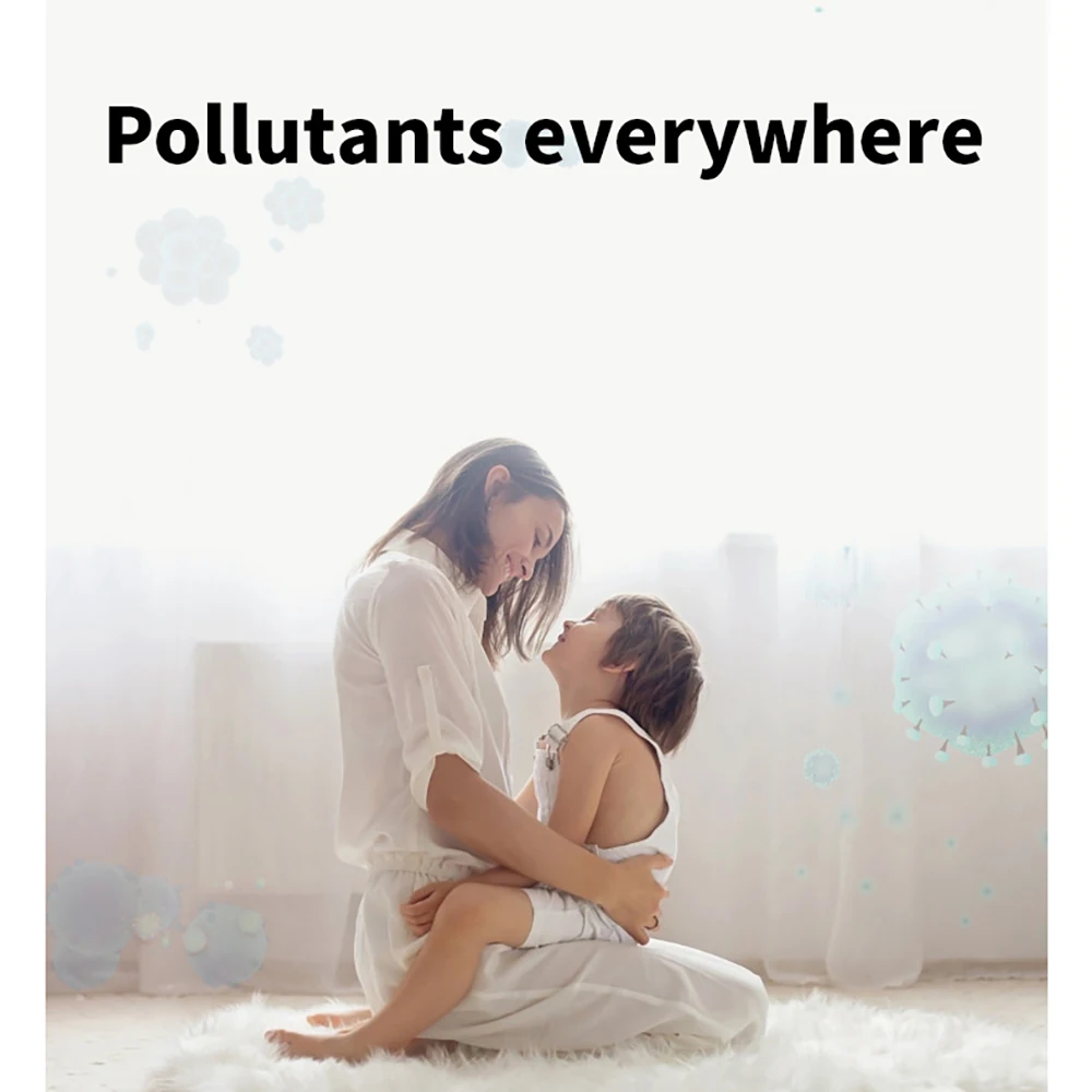 Air Freshener Ionizer Cleaner Portable Anion Air Purifier Purification Dust Cigarette Smoke Remover Toilet Deodorant