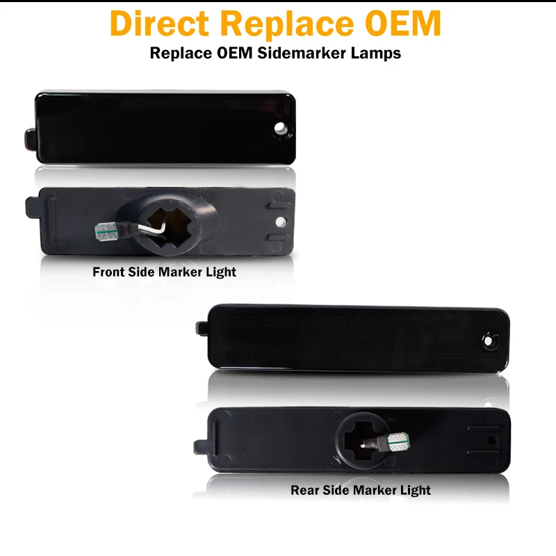 IJDM lampu sein depan belakang untuk mobil, Repeater penanda depan belakang Pontiac 1998-2002