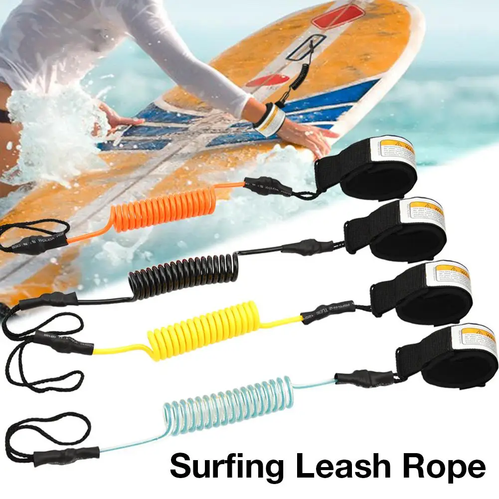 TPU Surfboard Safety Hand Rope Kayak Paddle Leash Rowing Boat Ski Traction Tied Band For Outdoor Water Sport Accessories