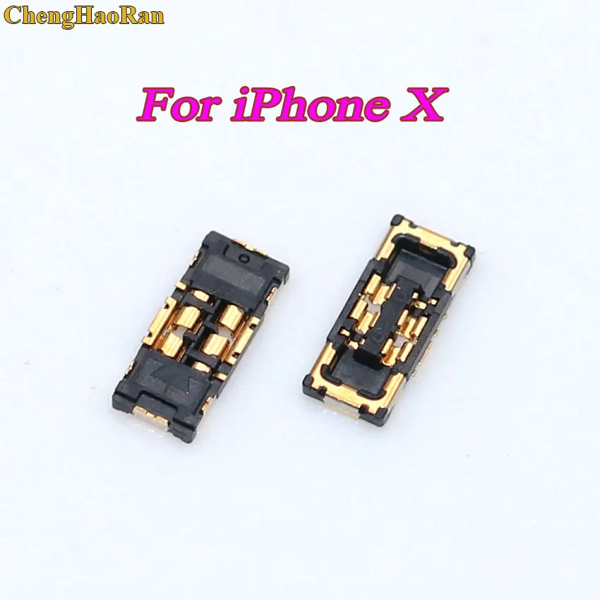 For iPhone 4 4s 5g 5c 5s 6g 6 6s 7 8 plus 6sp x Battery Connector Clip Plug Holder Terminal Logic Board Motherboard FPC Parts