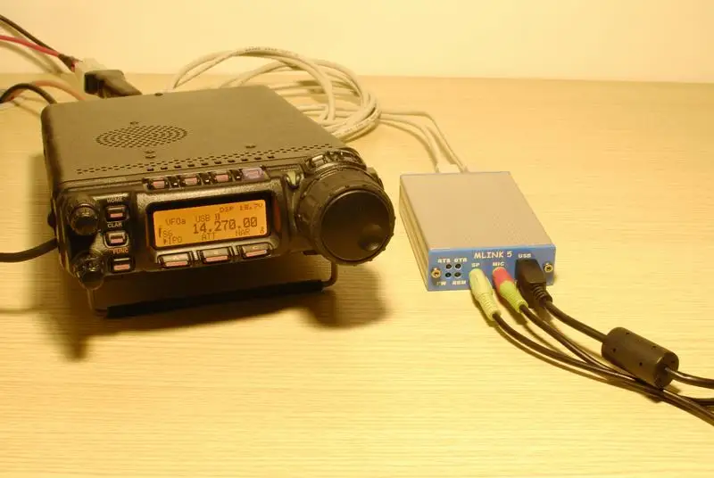 2022 نسخة USB الكمبيوتر رابط محول ل YAESU FT-817/ FT-857 / 897 ICOM IC-2720/2820 CAT CW