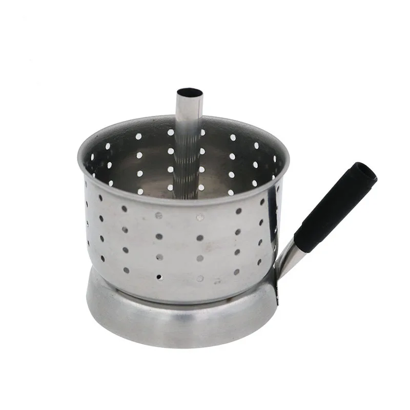 

1PC Fashion Hookah Charcoal Screen Holder With Handle Narguile Tobacco Bowl Accessories Gadge Charcoal Bowl Shisha Charcoal Hold