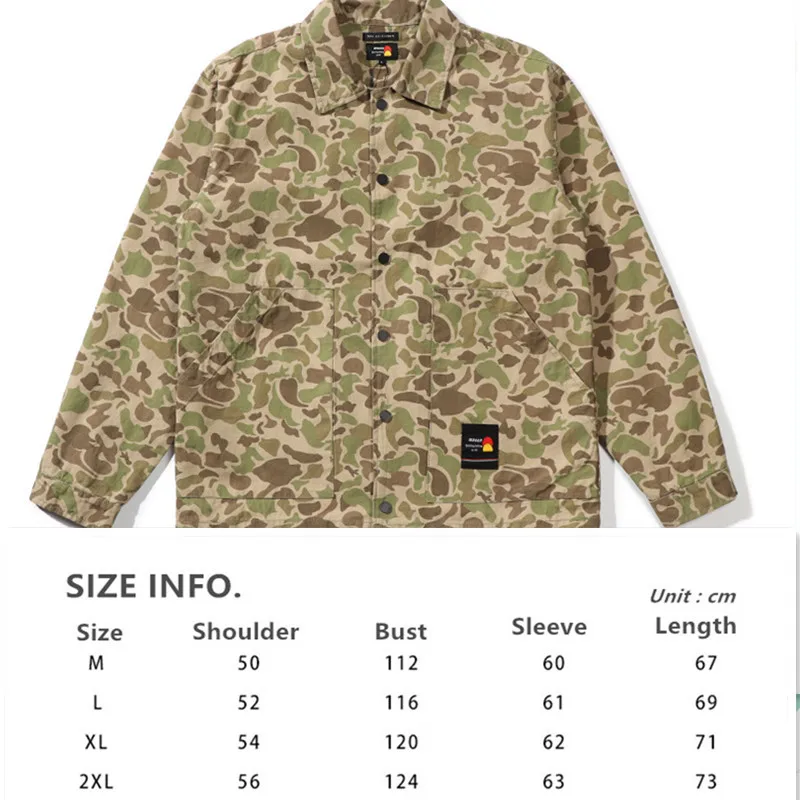 Spring Desert Eagle Tide Street Skateboard Hiking Coat Outdoor Sport Training Combat Camouflage Climb Jacket Men\'s Women\'s Tops