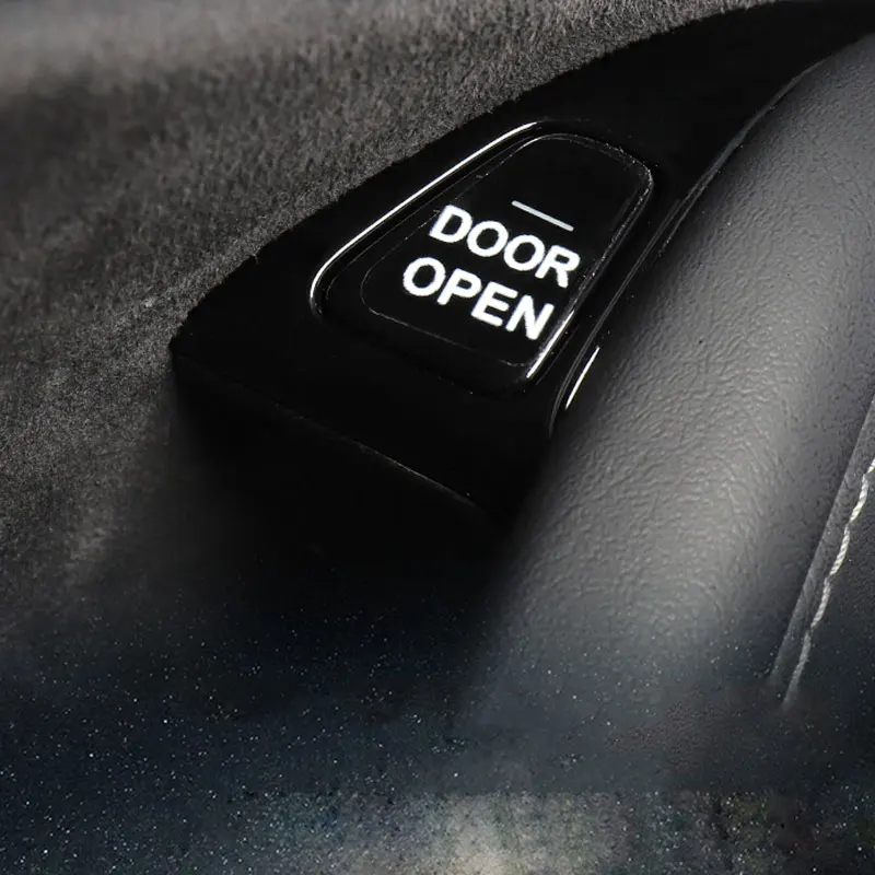 Transparente Handle Botão Adesivo para Tesla Modelo 3, Decalques Lembrete Interior, Abertura da Porta, Prompt Adesivo, Acessórios Do Carro