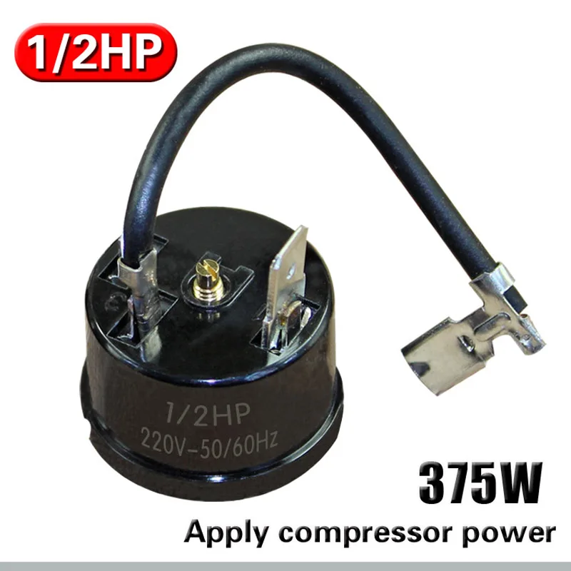 Refrigerator Overload Overheat Protector  1/2HP   Compressor Protector  Refrigerator Starter Relay