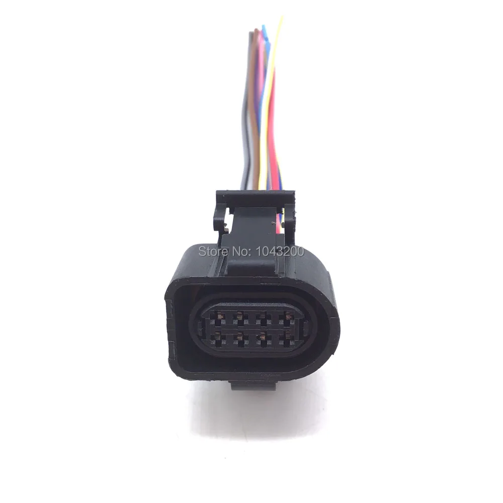 8 Pins Connector Pigtail Plug of Throttle Body Position Sensor for Audi Volkswagen VW A4 OE# 3A0973714 / 3A0973734