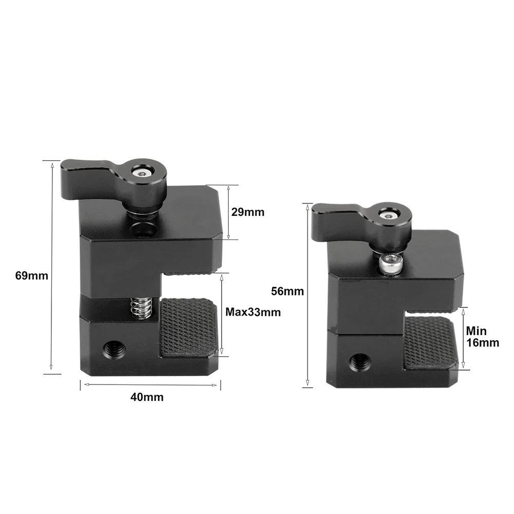 Kit de montagem da braçadeira do contrapeso do equipamento da câmera de kimrig para dji ronin s/sc & zhiyun weebill/guindaste série cardan vídeo do equilíbrio