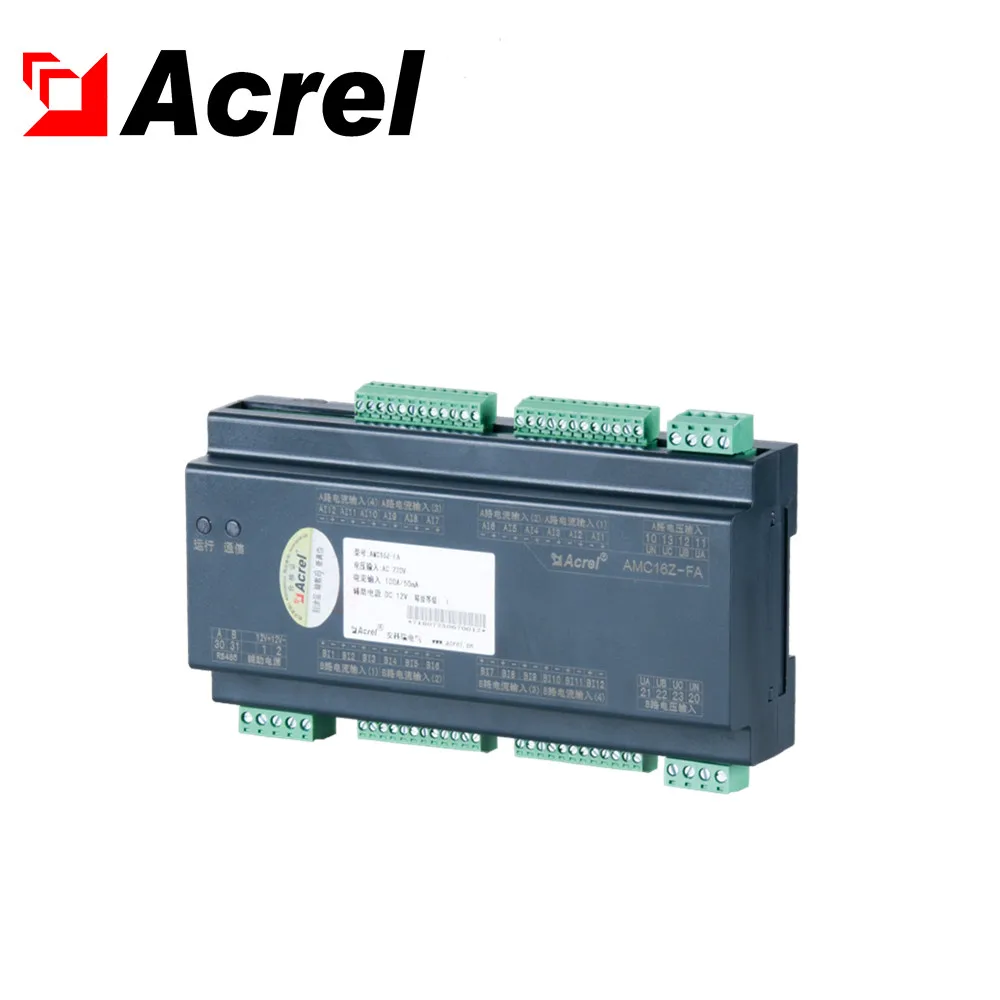 Acrel branch circuit power meter and multi-channel energy  for data center AMC16Z-FAK48