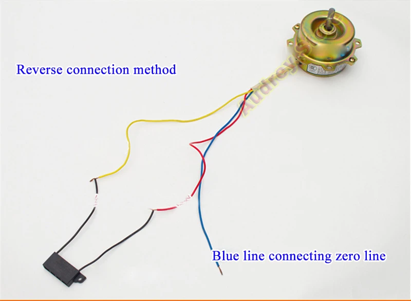 1250rpm 220V 50Hz 10W YYHS-40 Double ball bearing copper wire motor for Household ventilator fan