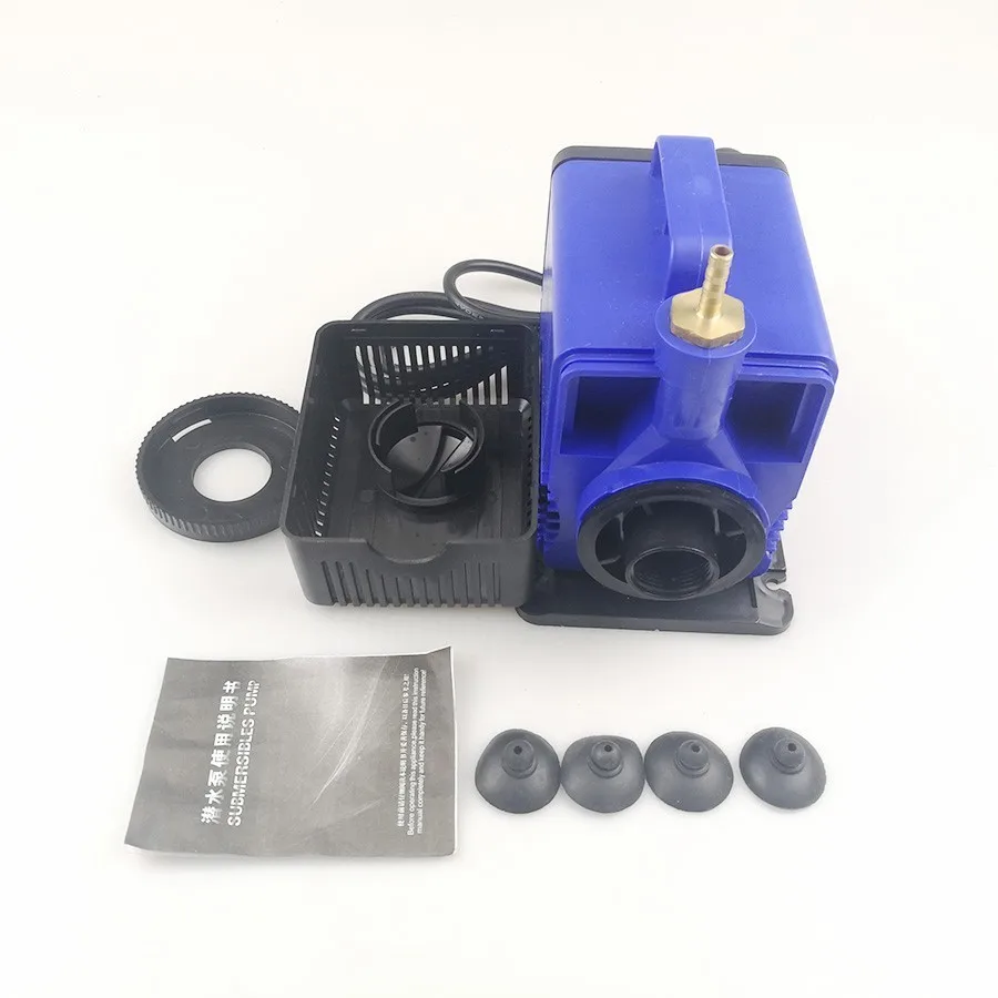 Macchina per incidere 100W pompa sommergibile hmax4.5m tensione 220-240v flusso 4500L/H è adatto per il raffreddamento del serbatoio di pesce meccanico e