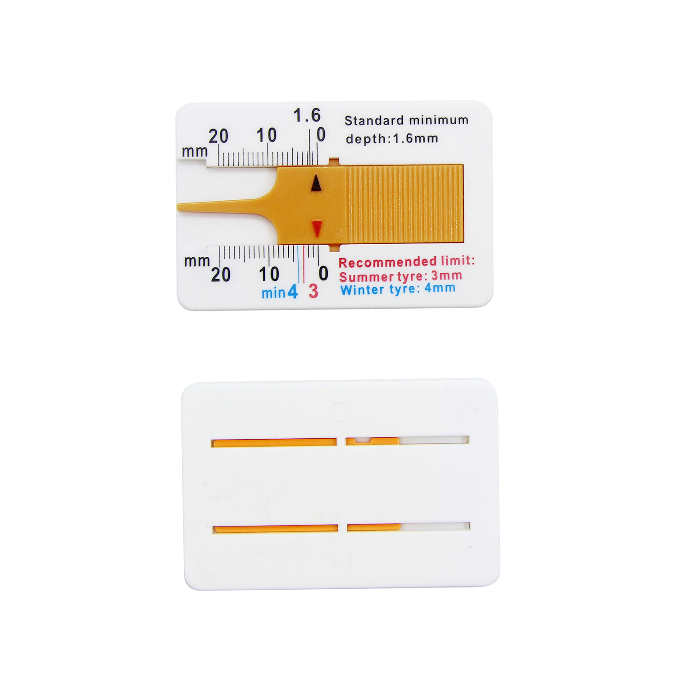 0-20MM Car Tyre Tread Depth Gauge Caliper Tire Pattern Depth Ruler Wheel Measure Car Tire Thickness Detection Diagnostic Tools