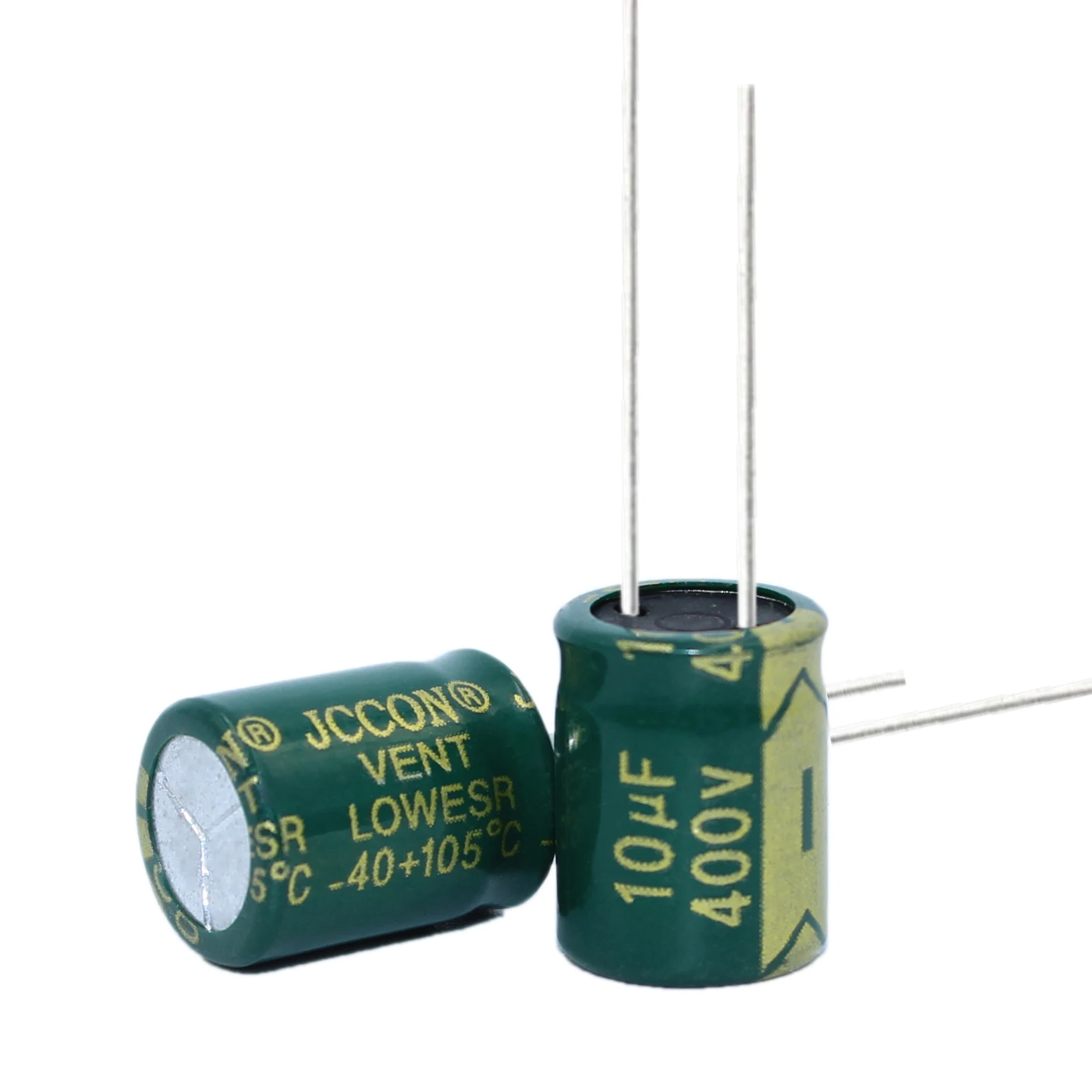 10pcs High frequency low resistance aluminum electrolytic capacitor 400v10UF 10uf400v volume: 8x12 10x13