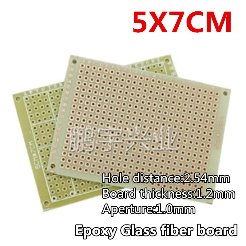 1pcs Epoxy Glass fiber board Antioxidation experiment board PCB single 5x7 7x9 9x15 10x22 12x18 13x25cm 5*7 7*9 9*15 10*22