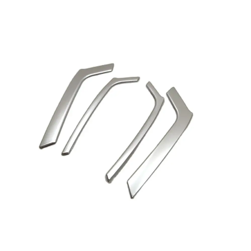 Car Inner Door Armrest Decoration Sticker Cover Interior Trim Silver For Suzuki SX4 S-cross Crossover 2014-2021 Accessories