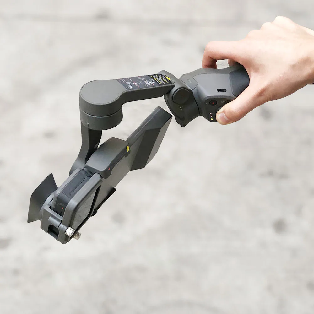 ハンドヘルドジンバルアダプタ移動プロヒーロー 5 6 7 8 ブラック dji osmo アクションマウントプレートカメラアダプタ dji osmo 携帯 3
