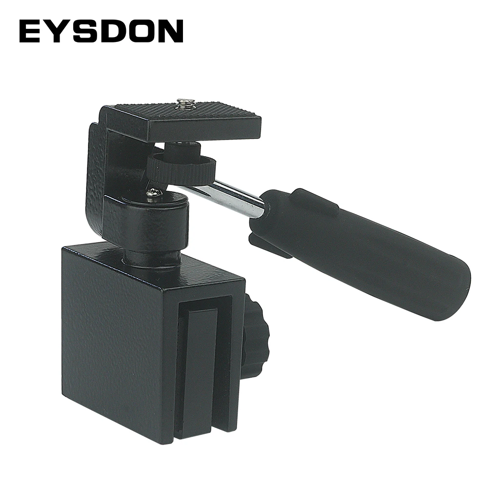 EYSDON-Car Janela Mount Clamp, adaptador de suporte, rosca para telescópios de câmera, spotting escopes, binóculos, Smartphone, 1/4"