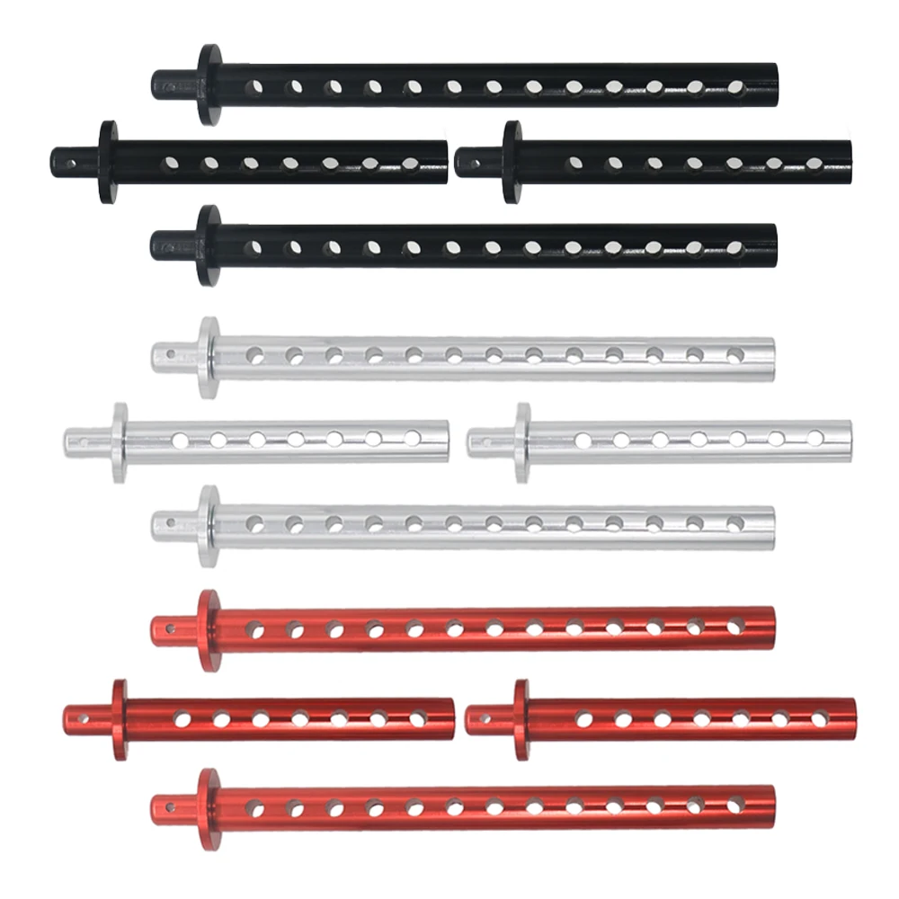 Alloy 4 pcs/set machined alloy front/rear body post for 1/10 Redcat Gen8 crawler upgraded parts