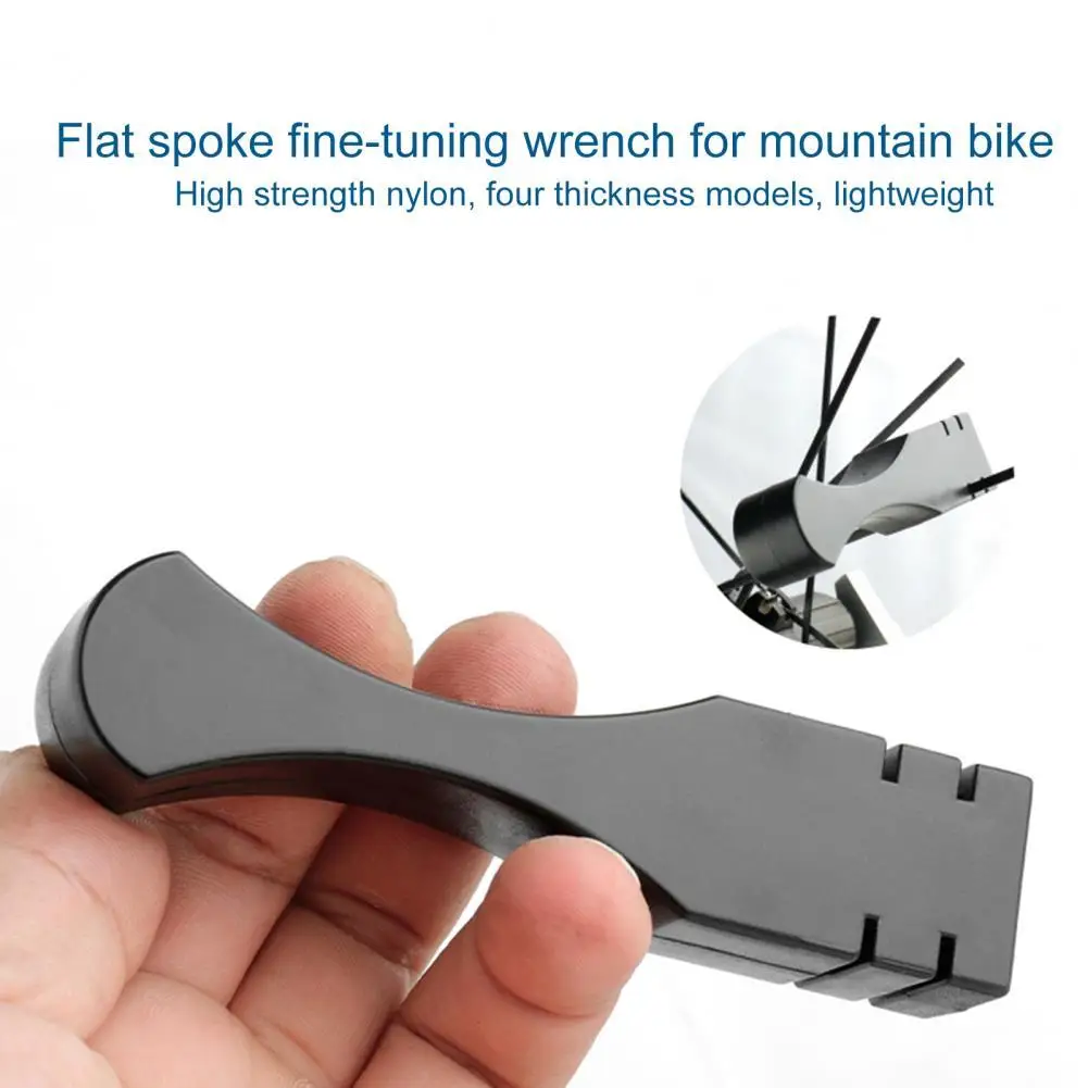 

Bicycle Spoke Wrench High Strength Ergonomic Design Accessory Bike Indicator Meter Tensiometer Tool for Refit