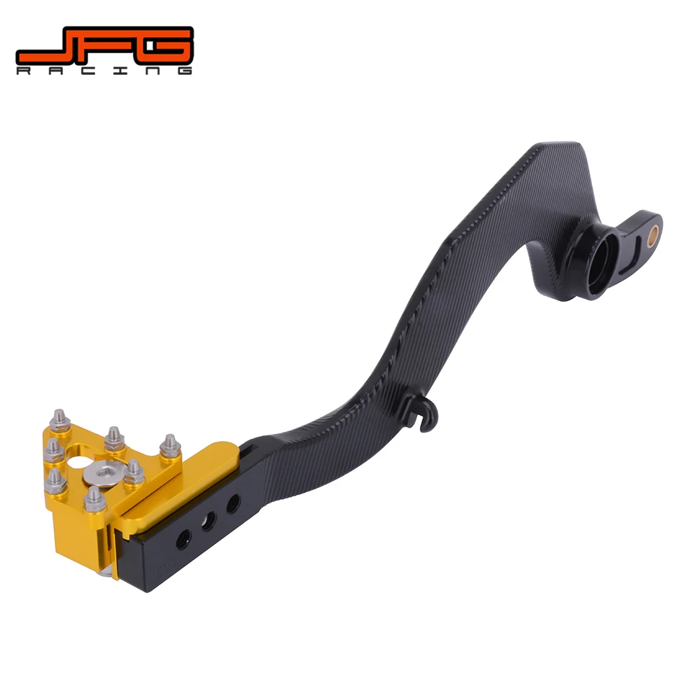 Motorcycle CNC Shifter Shift Rear Foot Brake Pedal Lever For SUZUKI RMZ450 RMZ 450 2008-2018 RMX450Z RMX 450Z 2010 2011 2017