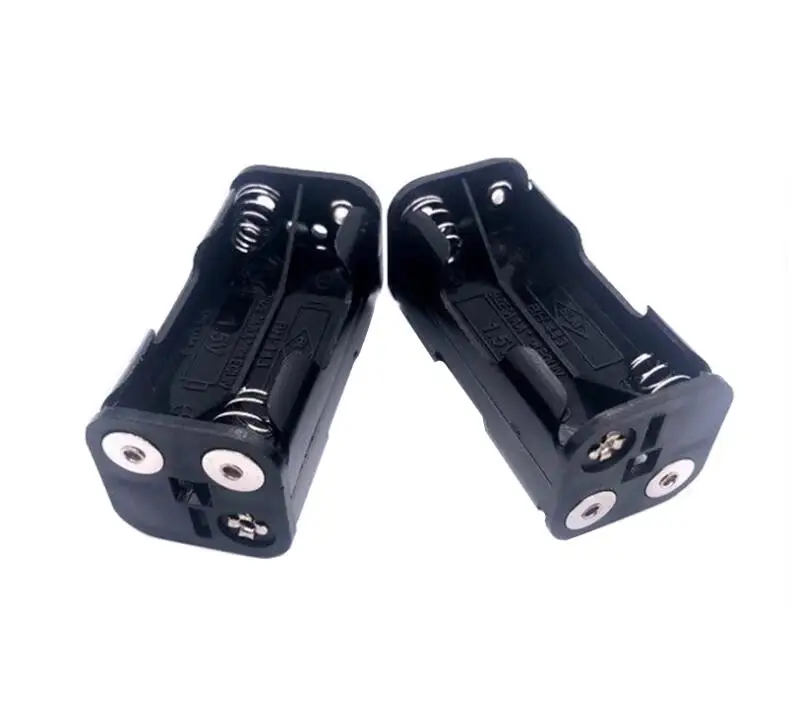 600pcs/lot MasterFire Plastic AA AAA Battery Holder Case 4 slots for 4 x 1.5V AA AAA Batteries Storage Box Container Dual Layers