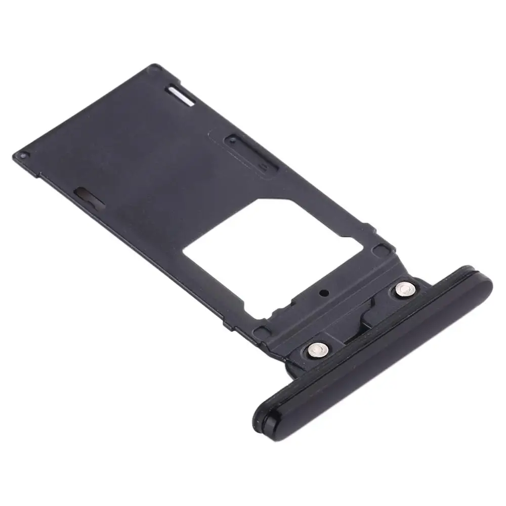 ソニーxperiaxz2電話スペアパーツ用2 simカードトレイマイクロsdカードトレイ