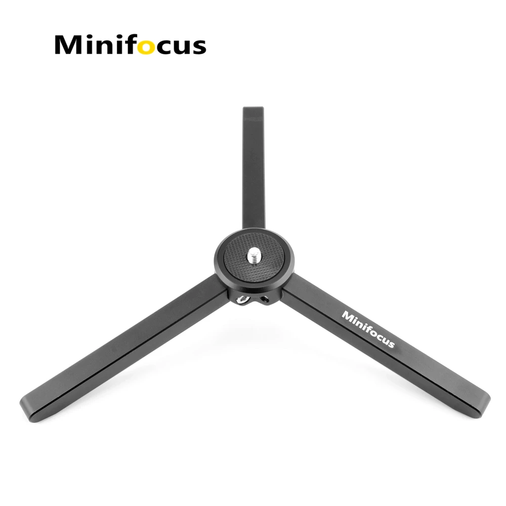 Metal Mini Tripod Desktop Tabletop Stand Tripod for Zhiyun Smooth 4 OM 4 Osmo Mobile Gimbal Handle Grip Stabilizer DSLR Cameras