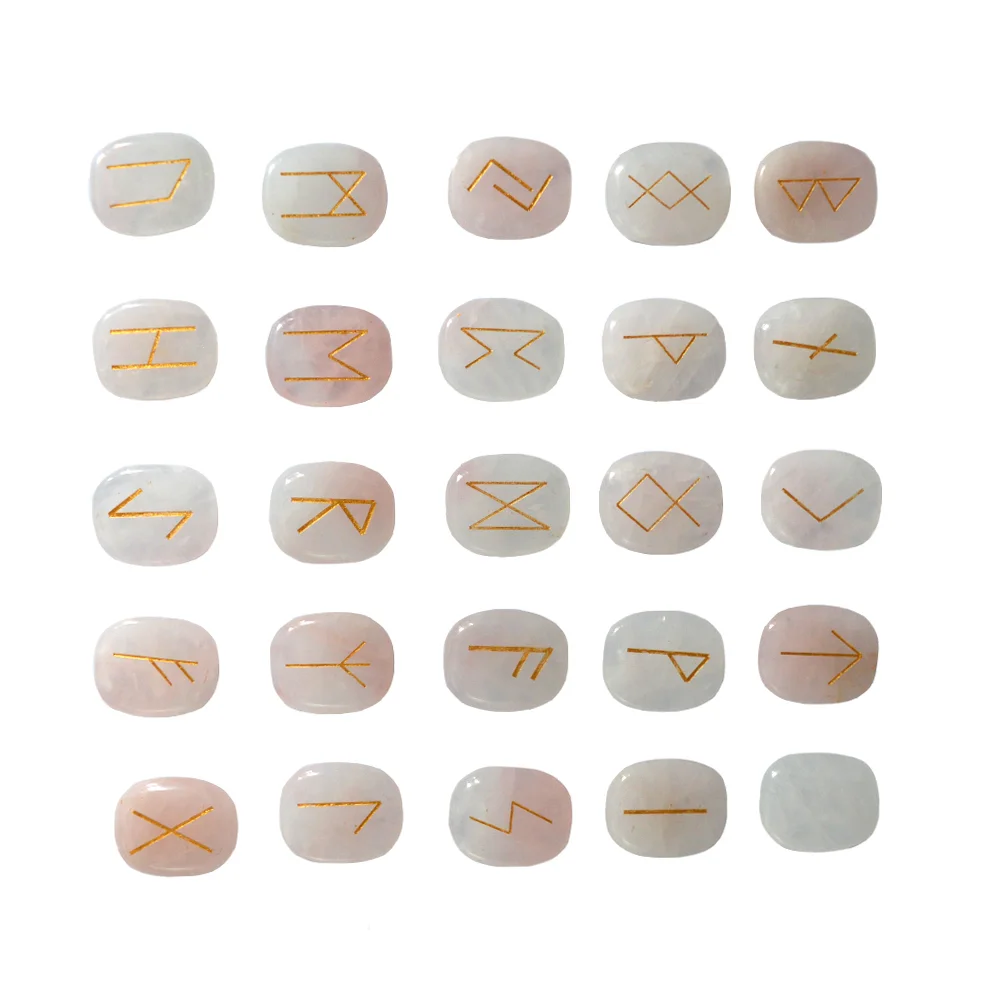 26 Letters in a Set Chakra Healing Stone To Clam Down Your Heart Good For Your Health