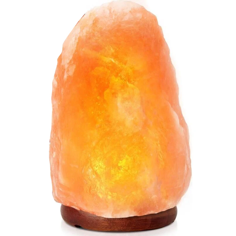 Himalayan Natural Ionic Rock Crystal Salt Night Lamp 1-2kg 5-6inch