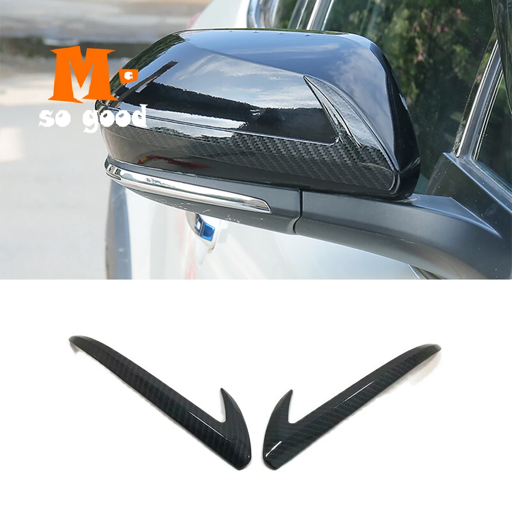 For toyota C-HR CHR 2016-2020 ABS Chrome Rearview mirror guard frame strip trim car sticker car styling accessories 2PCS