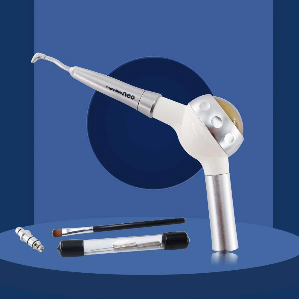 Dental Prophy Jet Polisher Handpiece Intraoral Air Flow Polishing Nozzle System Tooth Cleaning Inner Water for Kavo-coupling