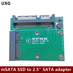 MSATA SSD To 2.5'' SATA 3 6.0gps Adapter Converter Card With Switching Mode Power Supply Module Board Mini Pcie Ssd Good Hots