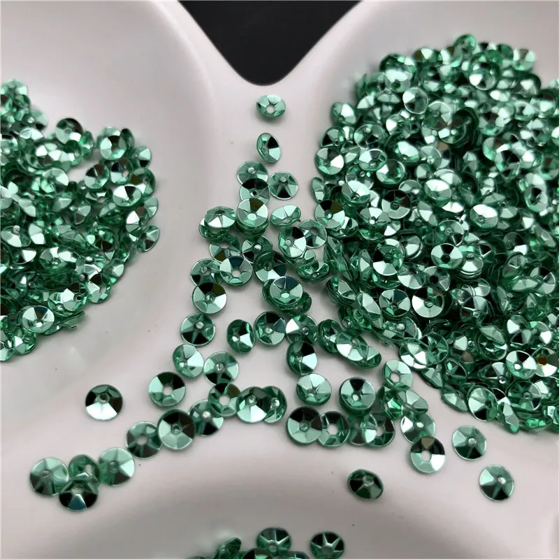 30g 3mm 4mm 5mm PVC Deep Cup Sequins Glitter Paillettes For Clothes,Hat,Shoes.Kids DIY.Crafts Handmade Accessory Wholesale