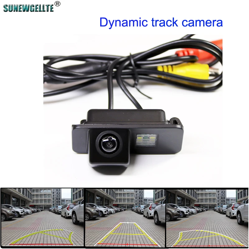 

Dynamic Trajectory Tracking Car Reversing Backup Rear View Camera For FORD MONDEO FIESTA FOCUS HATCHBACK S-Max KUGA