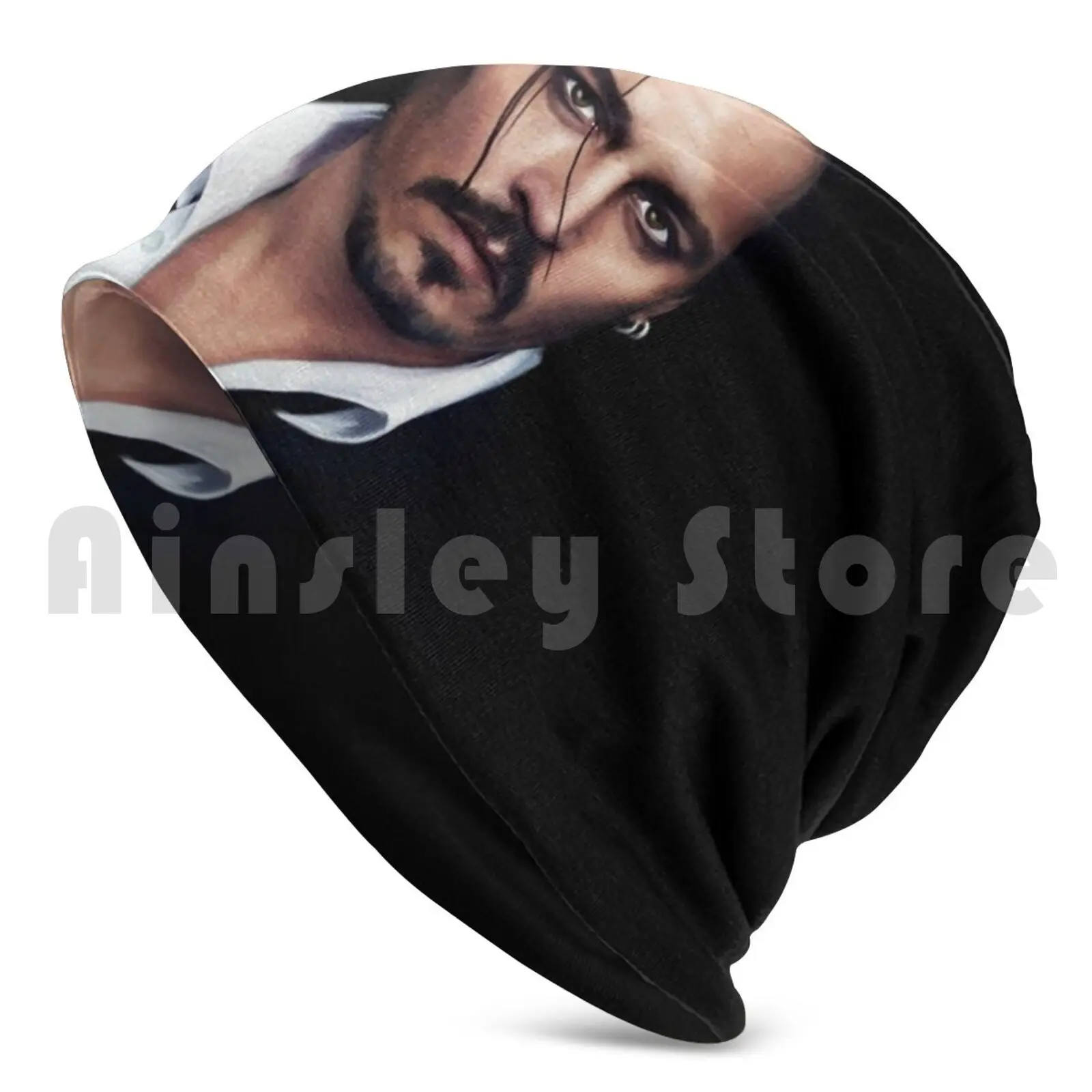 Johnny Depp Beanies Knit Hat Hip Hop Johnny Depp Johnny Depp Portrait Actor Fanart