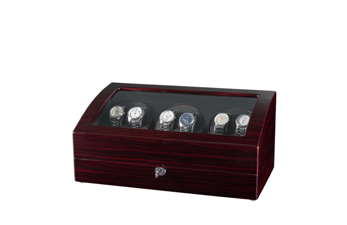 10 MODES 6+7 Watch Winder for Automatic Watches New Version Wooden Watch Accessories Box Watches Storage Collector