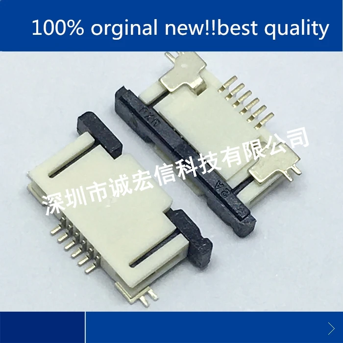 10pcs 100% orginal new real stock  52745-0633 0527450633 0.5MM 6P upper connection zipper connector