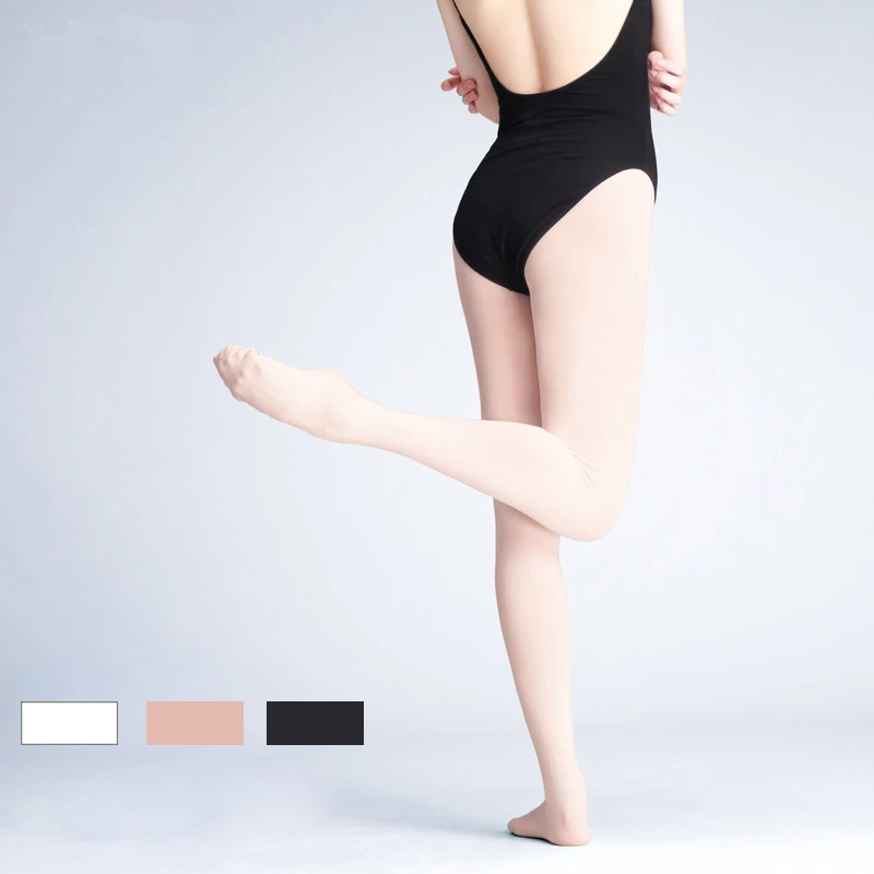 Girls Woman Ballet Tights Dance Ballet Stockings Seamless Tight Dance Pantyhose Pink Tights Ballet Stocking For Dancing 80D